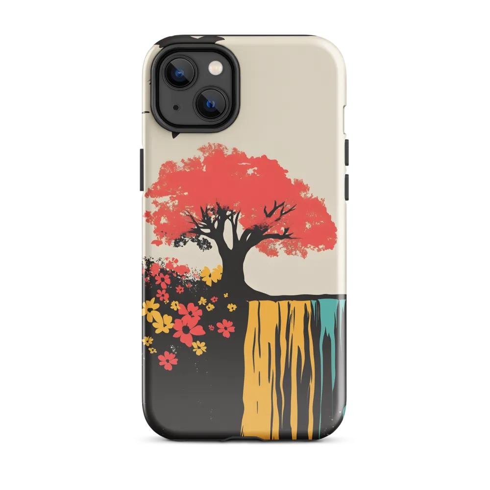 Serene Cascade of Colors
