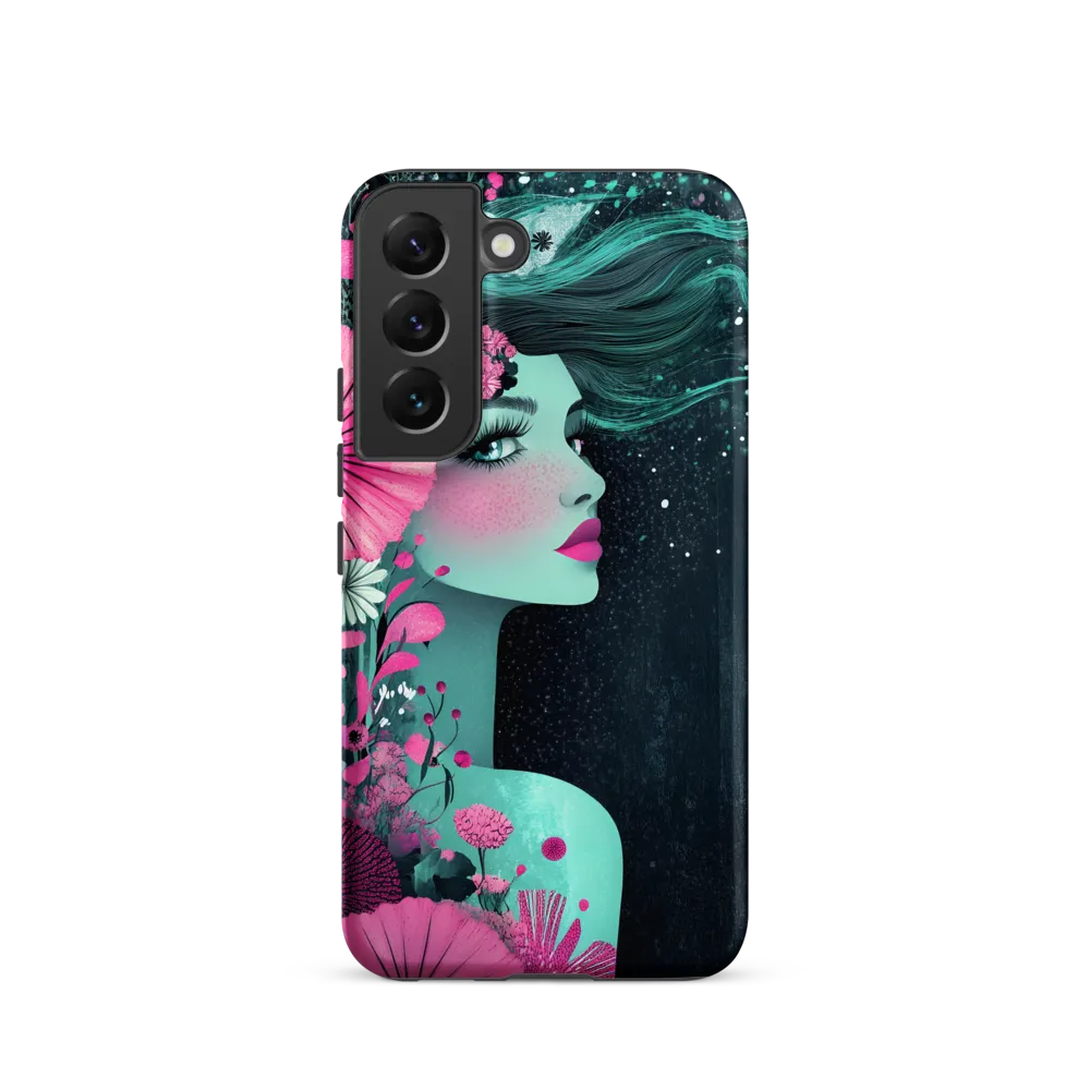 Floral Harmony: Portrait of Serenity