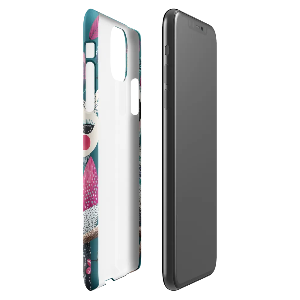 Whimsical Duo: A Celebration of Nature and Color | Phone Case |  11 Pro Max | Snap Case | Glossy