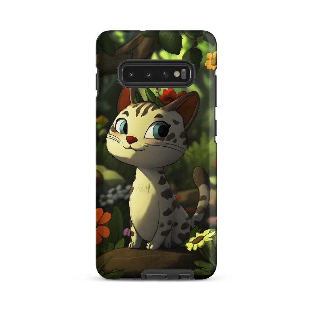 Whimsical Forest Cat