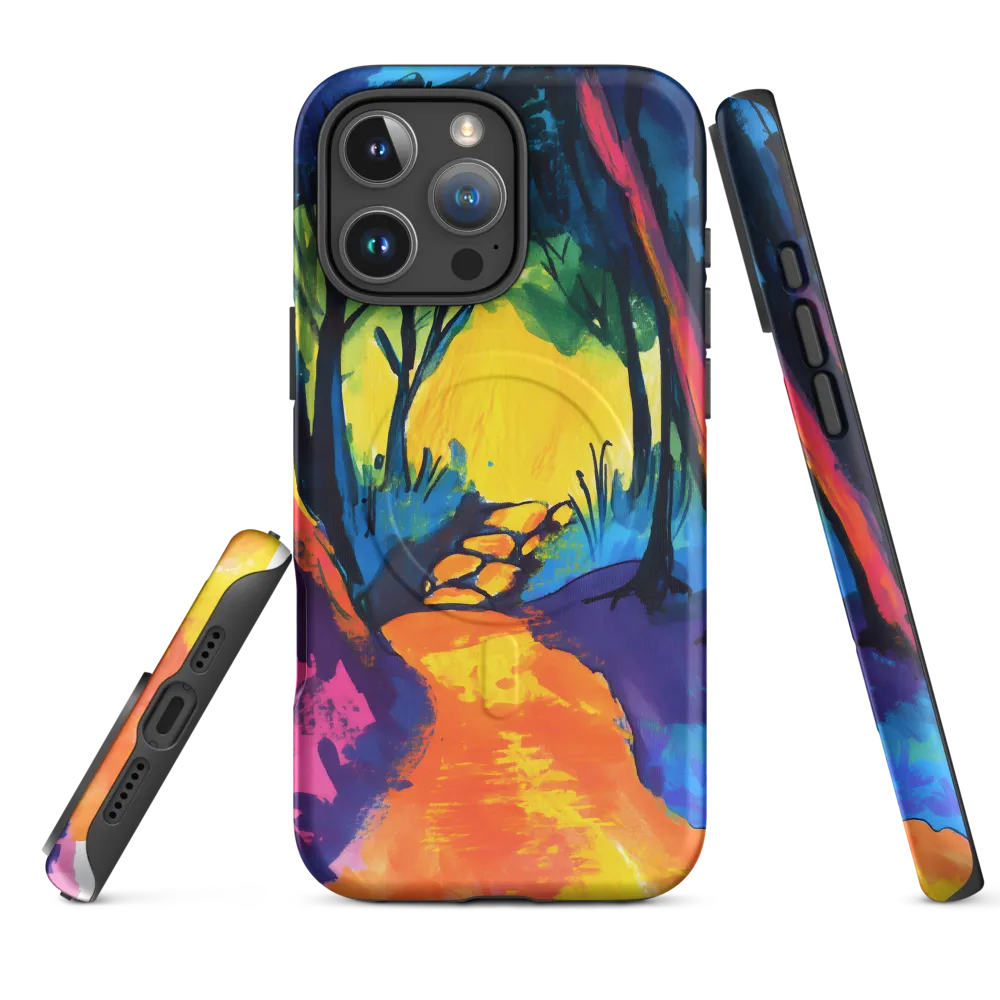 Path Through a Vibrant Forest