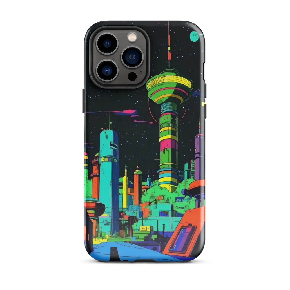 Neon Dreams: A Futuristic Cityscape