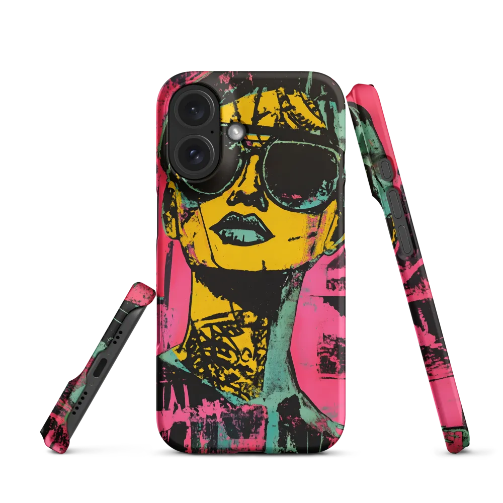 Confident Portrait in Neon Colors