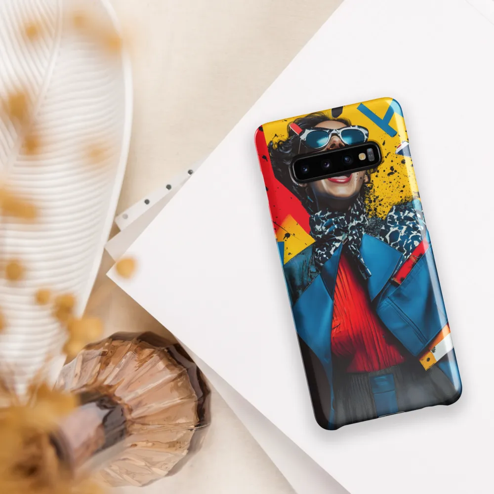 Vibrant Expressions of Fashion | Phone Case |  S10 Plus | Snap Case | Glossy