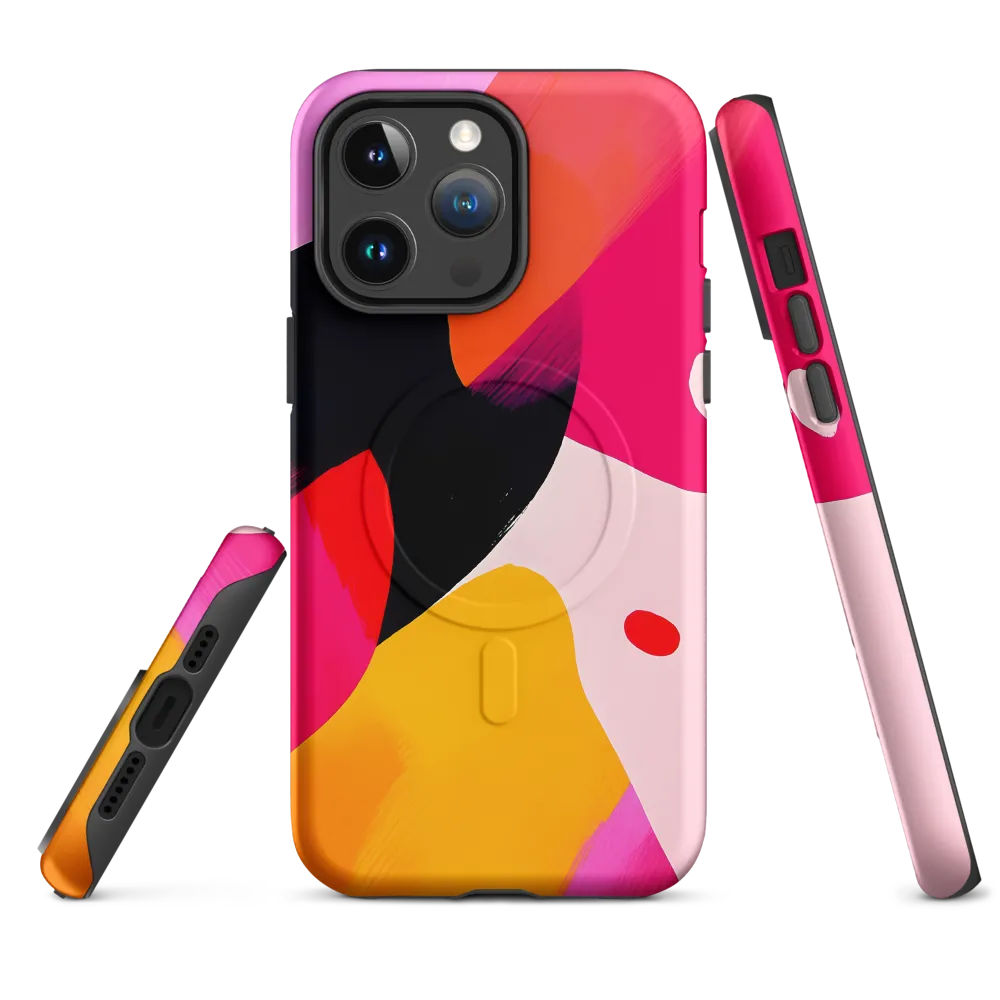 Playful Interplay of Colors | Phone Case |  14 Pro Max | MagSafe® Tough Case | Matte