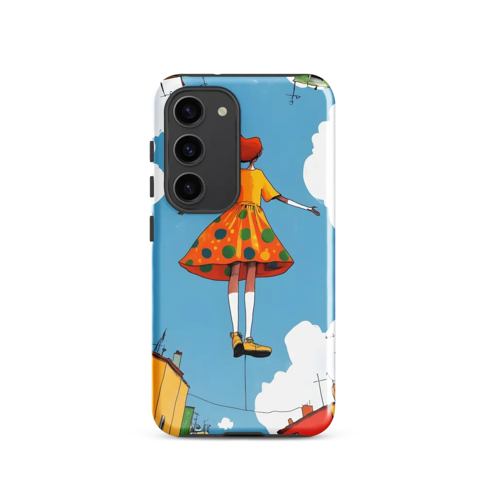 Floating Dreams in a Colorful Sky