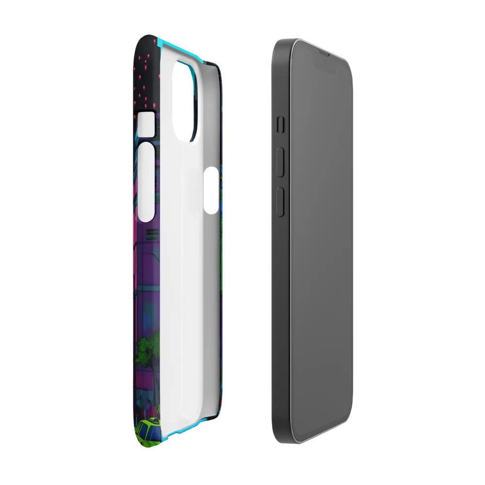 Neon Dreams of the City | Phone Case |  13 | Snap Case | Matte