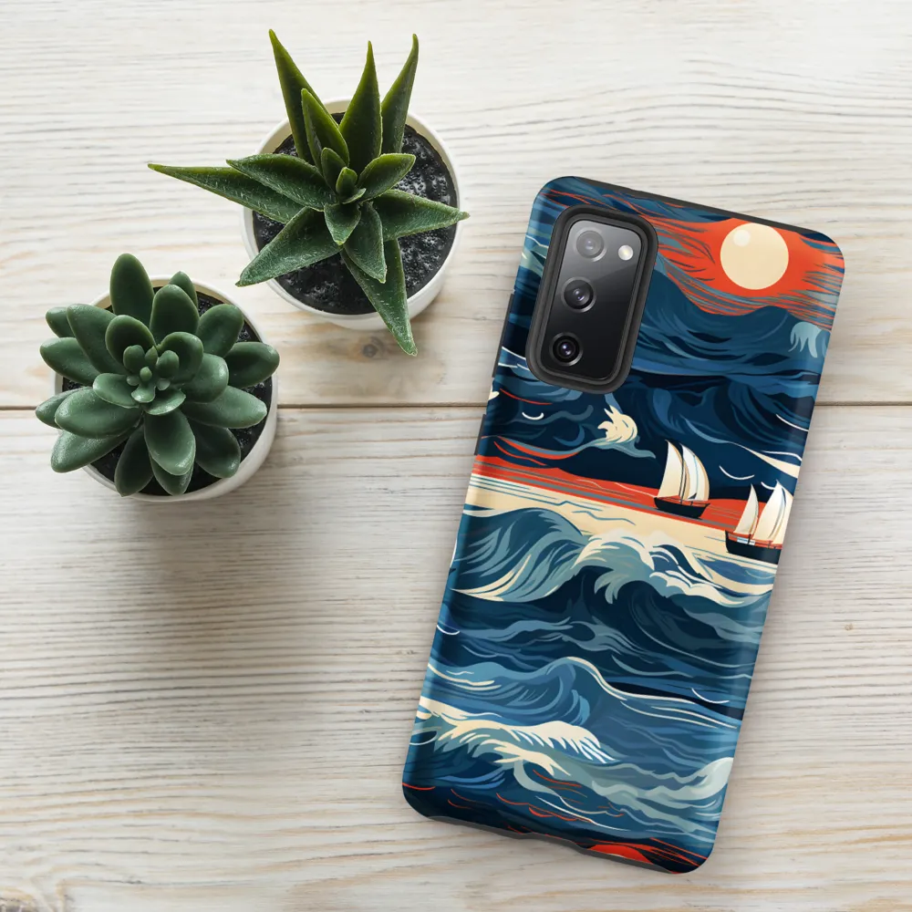 Ocean Whispers: A Voyage at Dusk