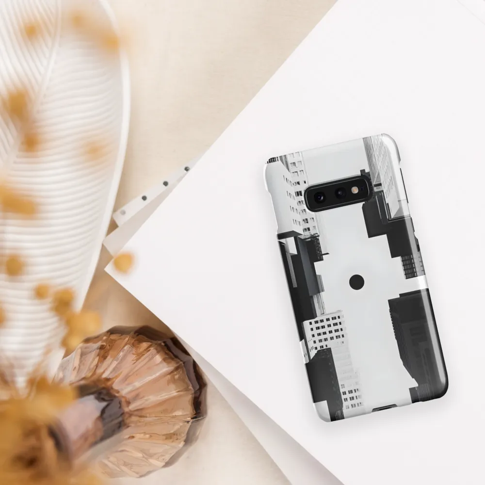 Urban Void: A Minimalist Exploration | Phone Case |  S10e | Snap Case | Glossy