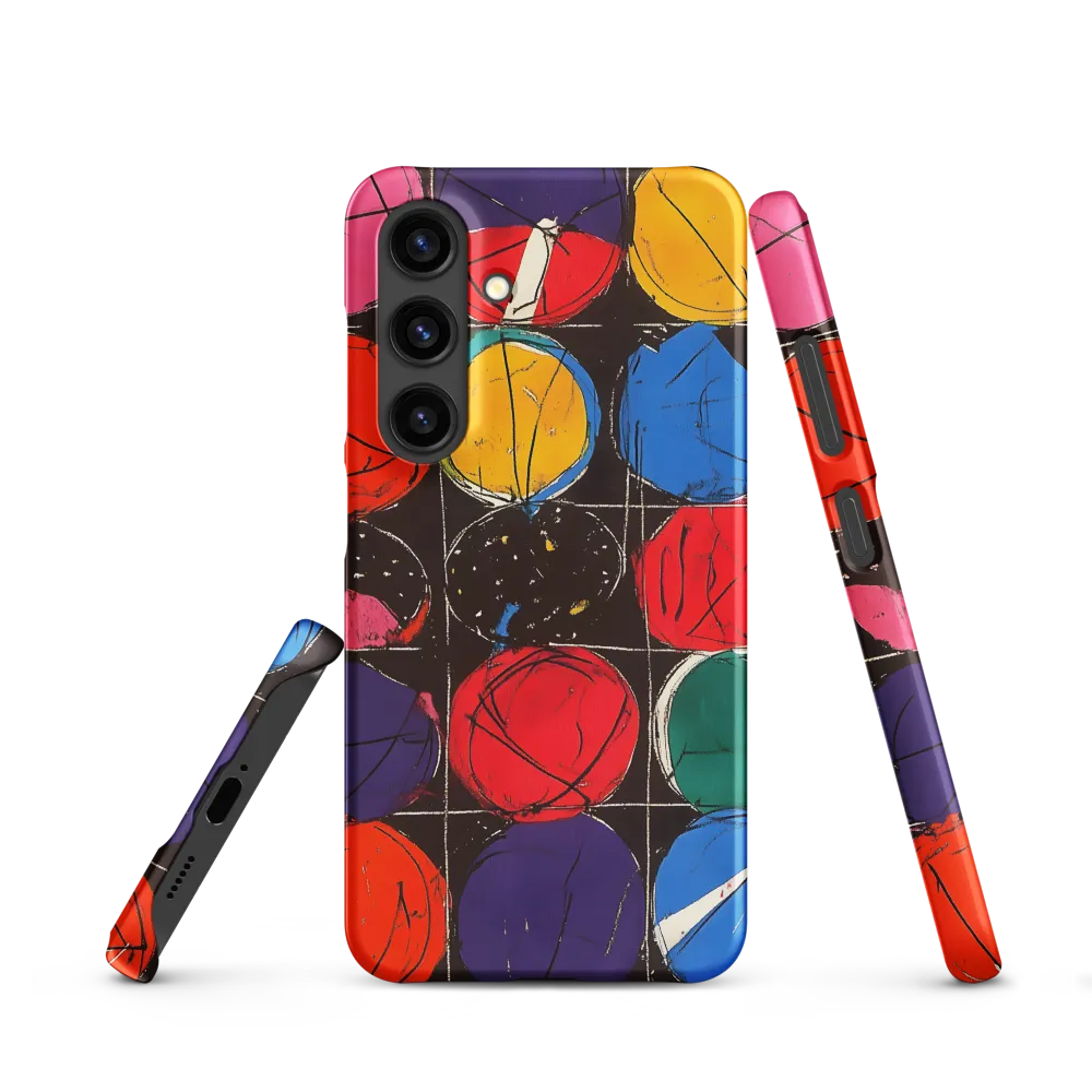 Colorful Circles in Abstract Harmony