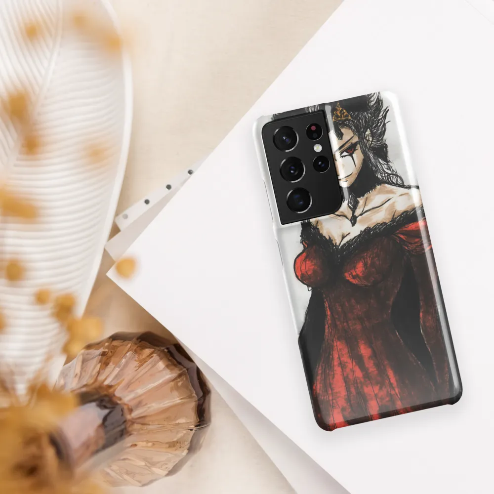 Mysterious Elegance | Phone Case |  S21 Ultra | Snap Case | Glossy