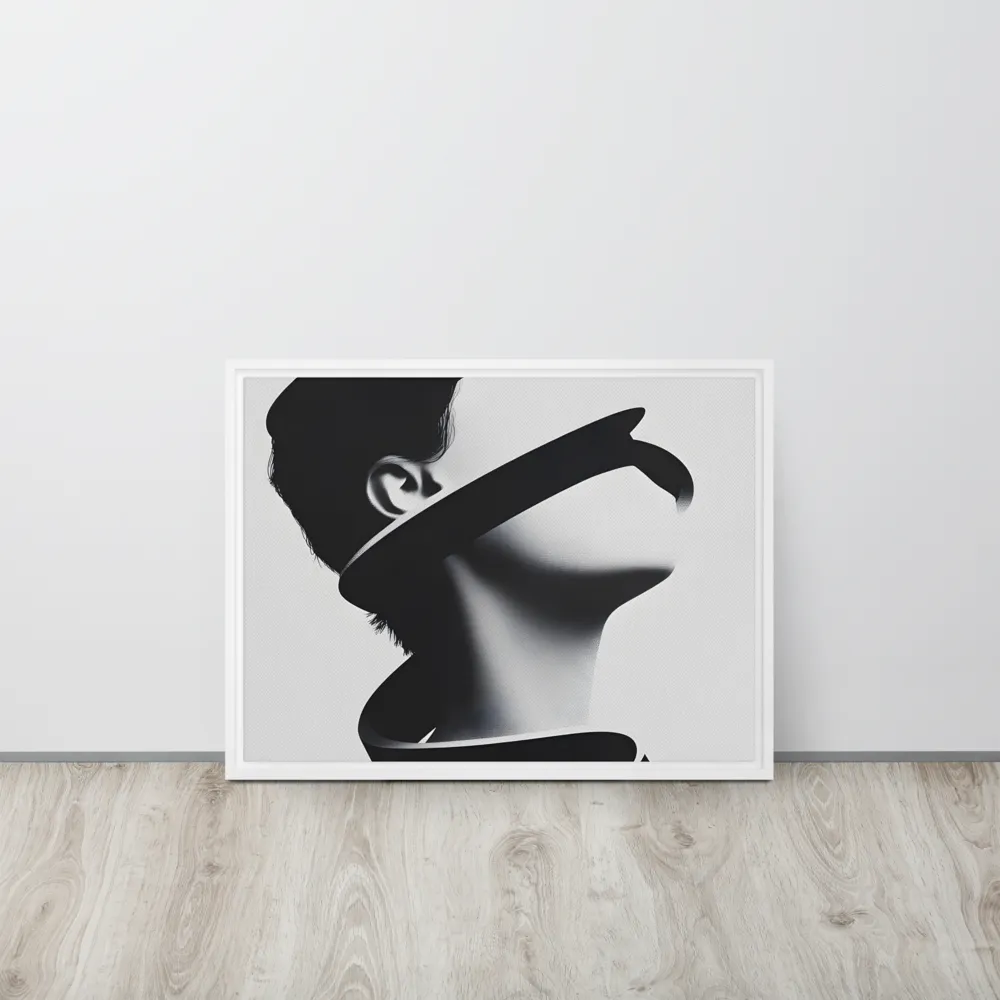 Entwined Identity | Canvas with White Frame | 18″×24″