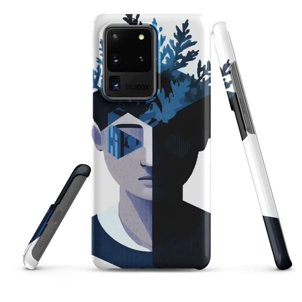 Nature's Reflection in a Surreal Portrait