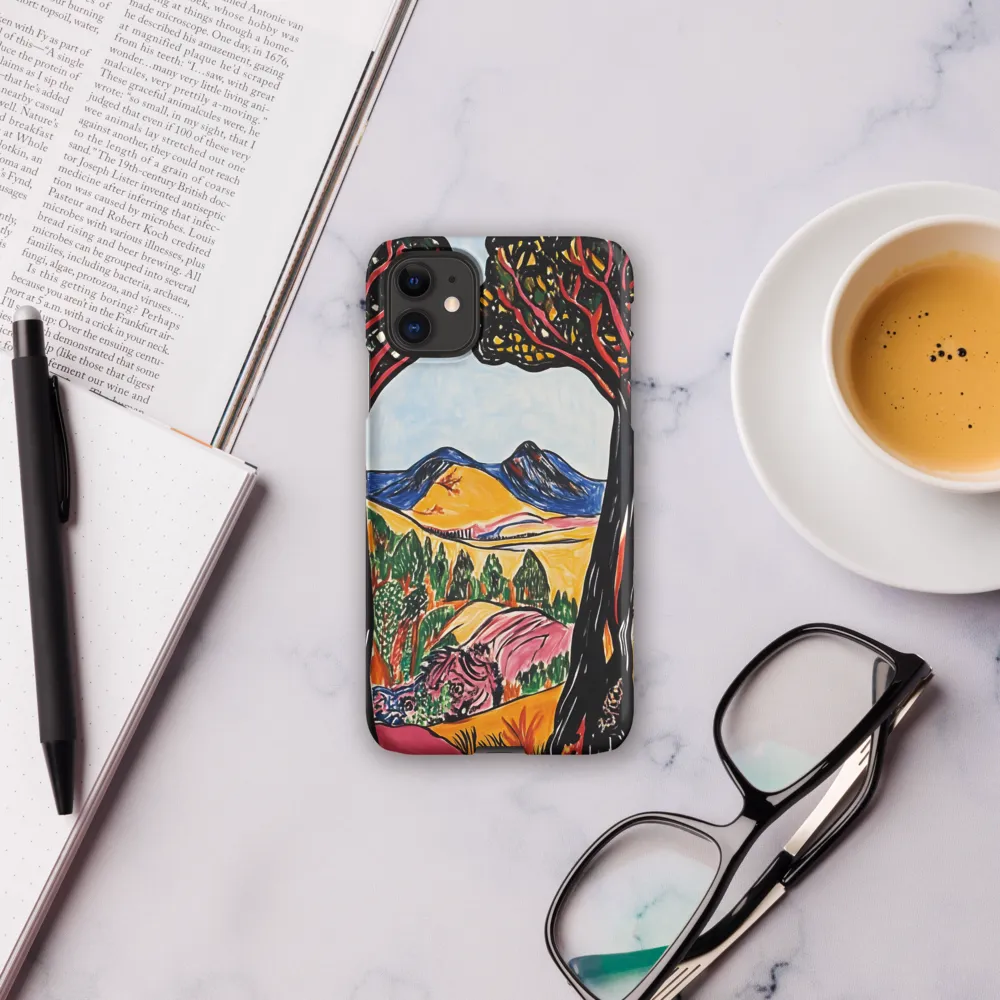 Vibrant Nature's Embrace | Phone Case |  11 | Snap Case | Matte