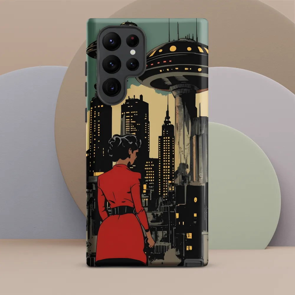 Envisioning Tomorrow: A Retro Futuristic Landscape