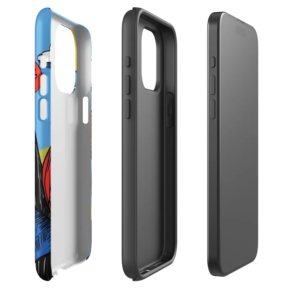 A Playful Journey Through Whimsical Woods | Phone Case |  15 Pro Max | Tough Case | Matte
