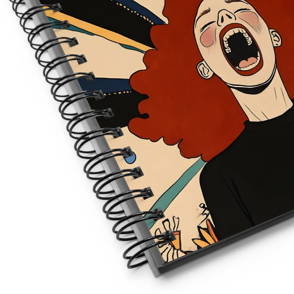 Roar of Emotion | Spiral Notebook