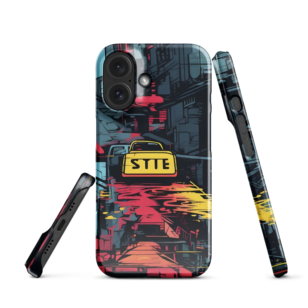 Citybeat: A Neon Dreamscape | Phone Case