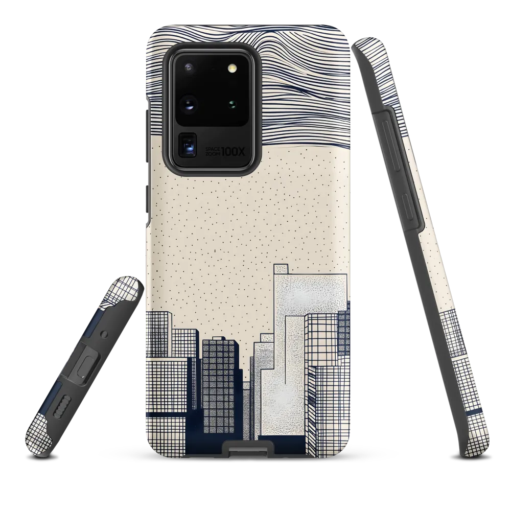 Urban Patterns: A Minimalist Skyline