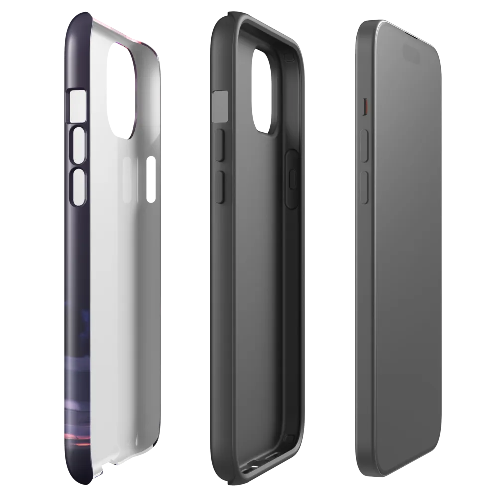 City Silhouettes at Dusk | Phone Case |  15 Plus | Tough Case | Glossy