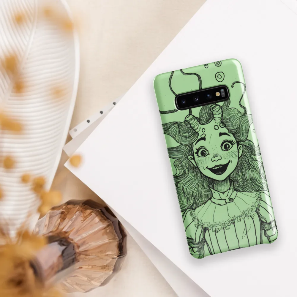 Whimsical Serenity | Phone Case |  S10 Plus | Snap Case | Glossy