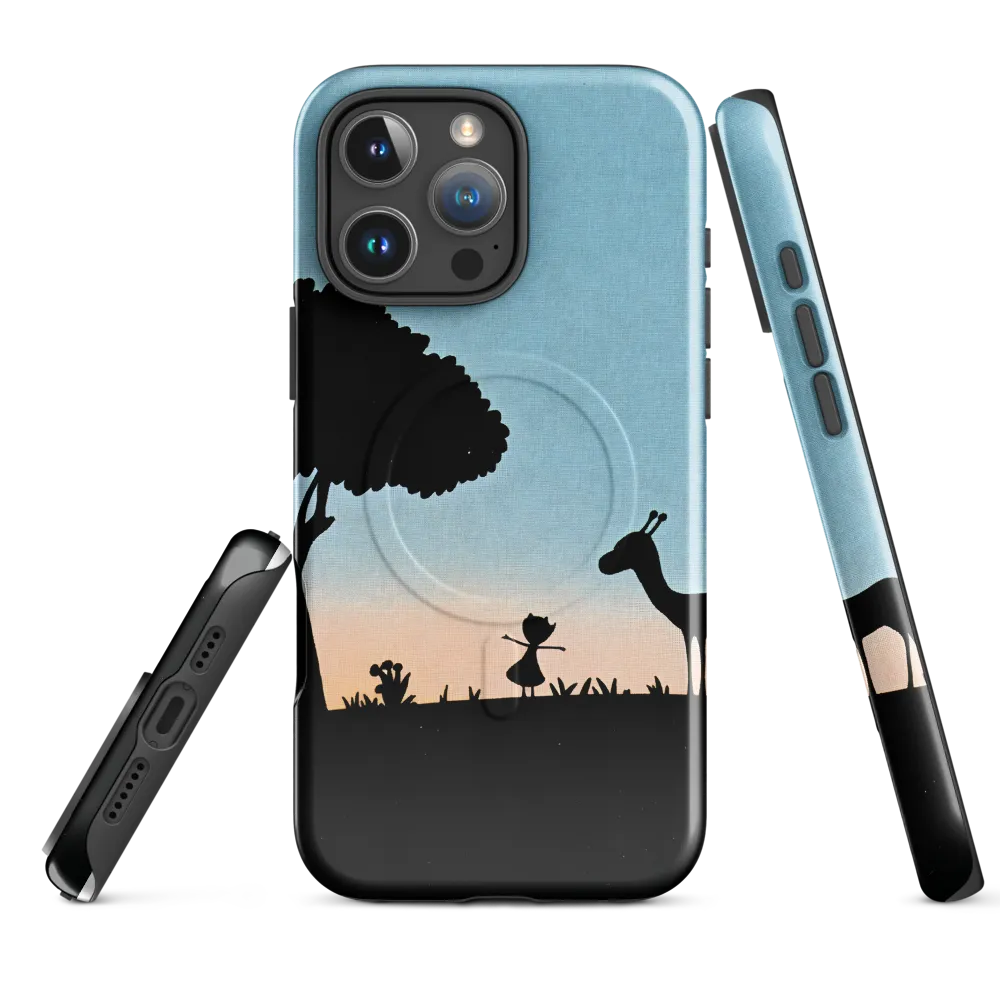 Curiosity in the Silhouette | Phone Case |  16 Pro Max | MagSafe® Tough Case | Glossy