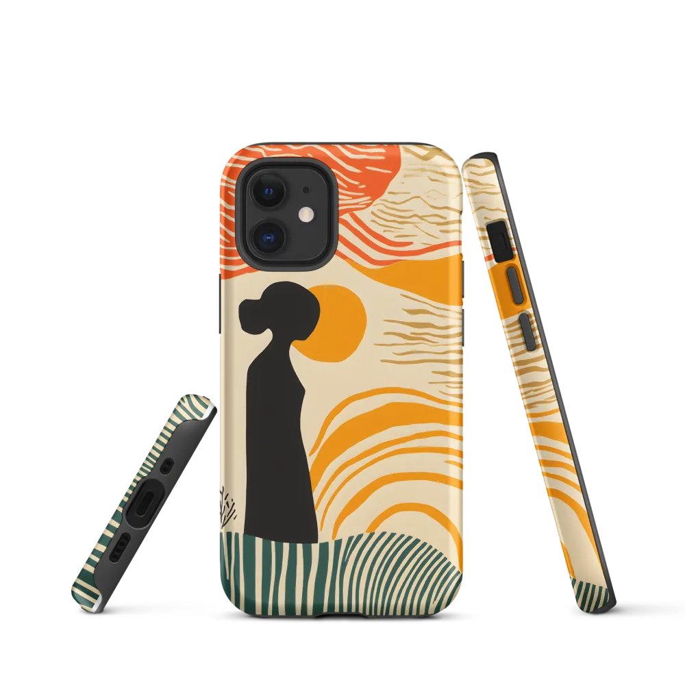 Contemplation in Color | Phone Case |  12 mini | Tough Case | Matte