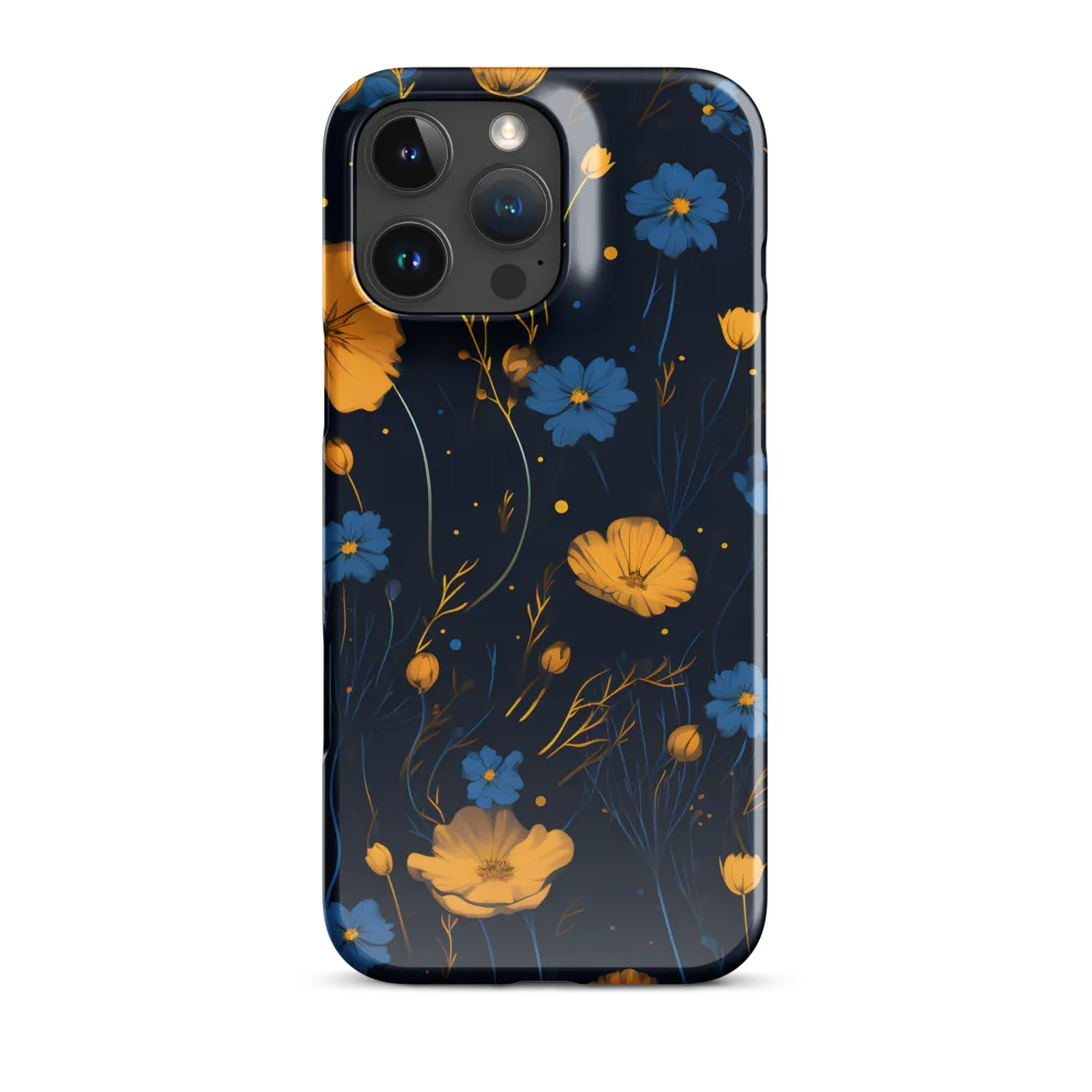 Nocturnal Blossoms | Phone Case |  16 Pro Max | Snap Case | Glossy