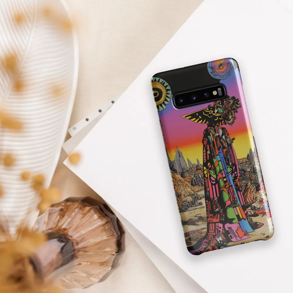 Journey Through a Surreal Landscape | Phone Case |  S10 Plus | Snap Case | Glossy