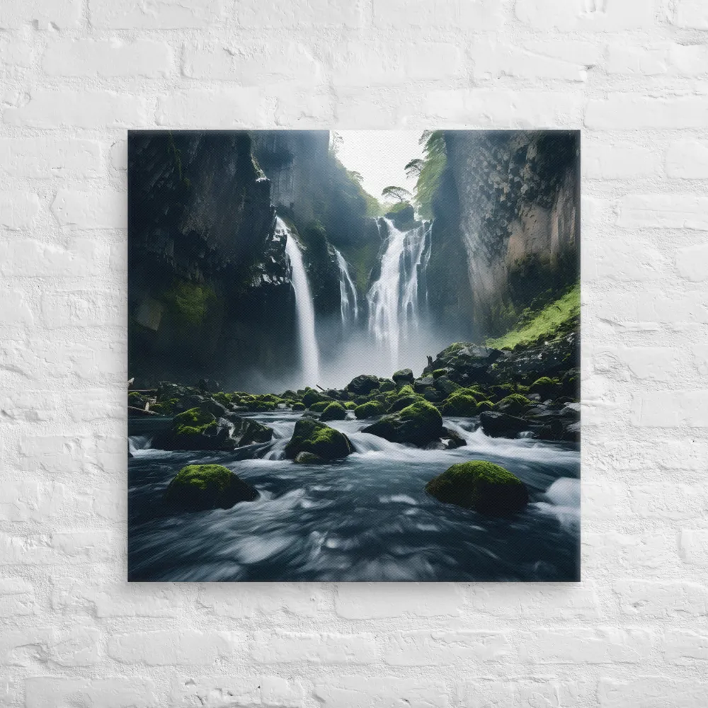 Whispers of the Falls | Canvas | 30″×30″