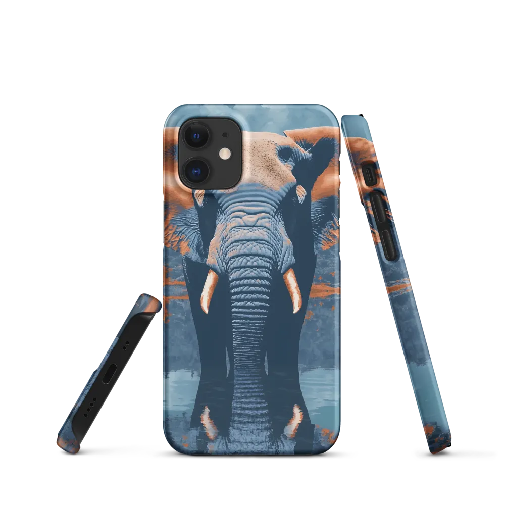 Majestic Reflection: The Elephant's Serenade