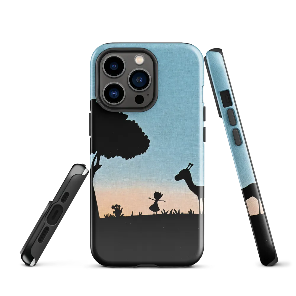 Curiosity in the Silhouette | Phone Case |  13 Pro | Tough Case | Glossy