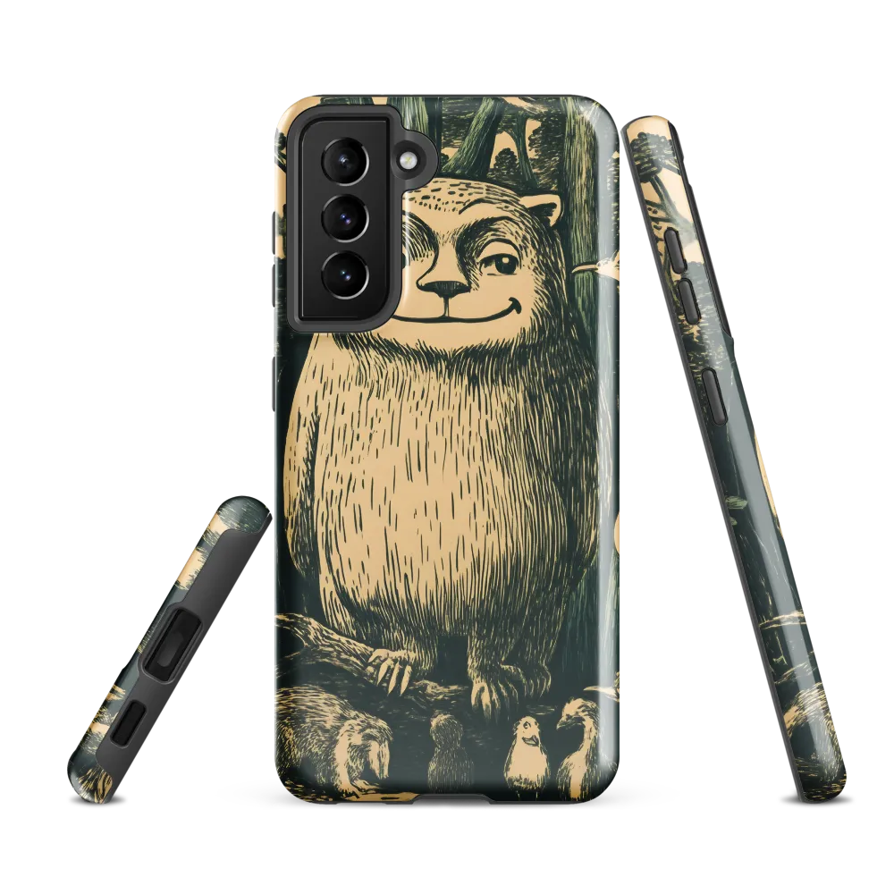 Forest Guardian: A Whimsical Encounter