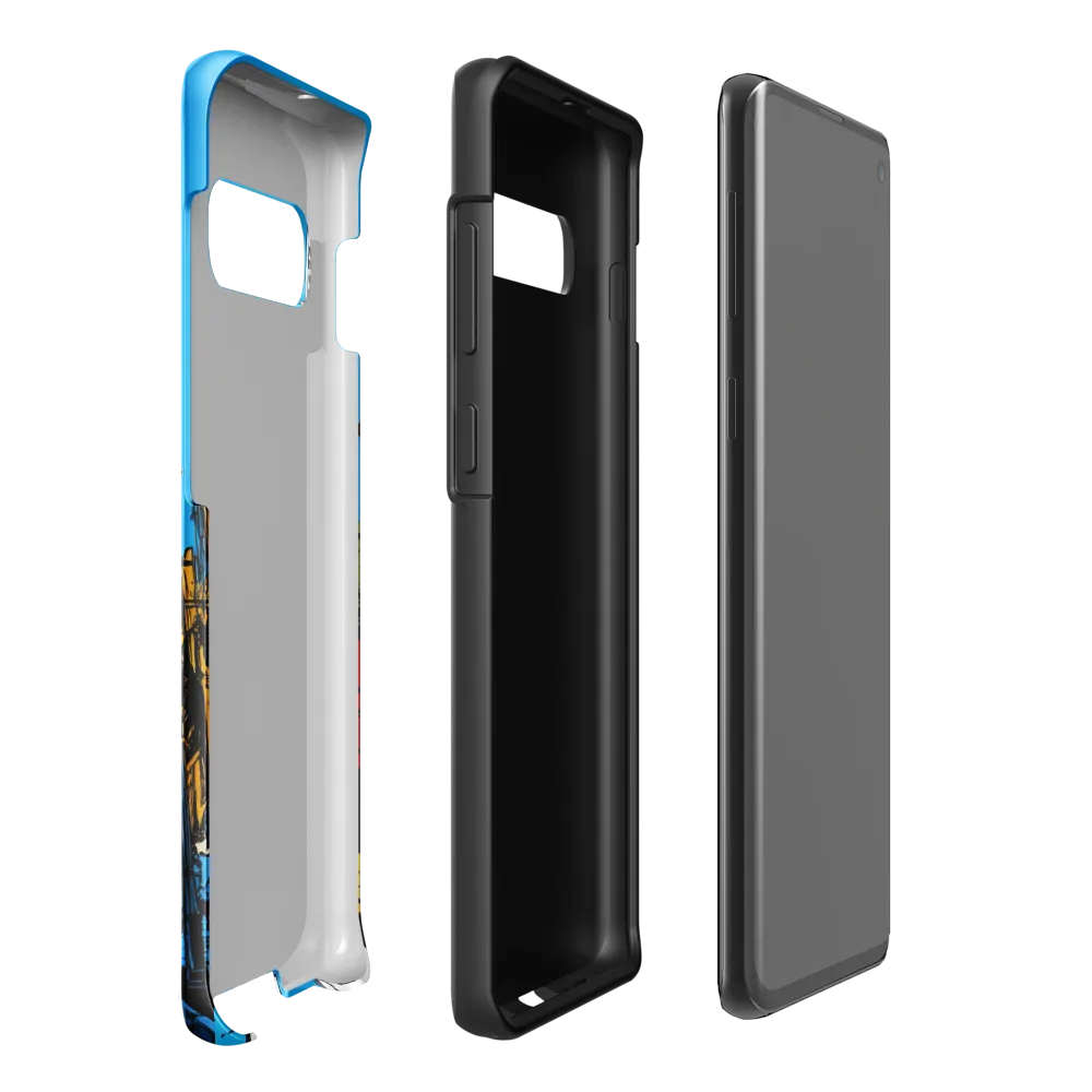 Urban Vibes: A City Unfolding | Phone Case |  S10 Plus | Tough Case | Glossy