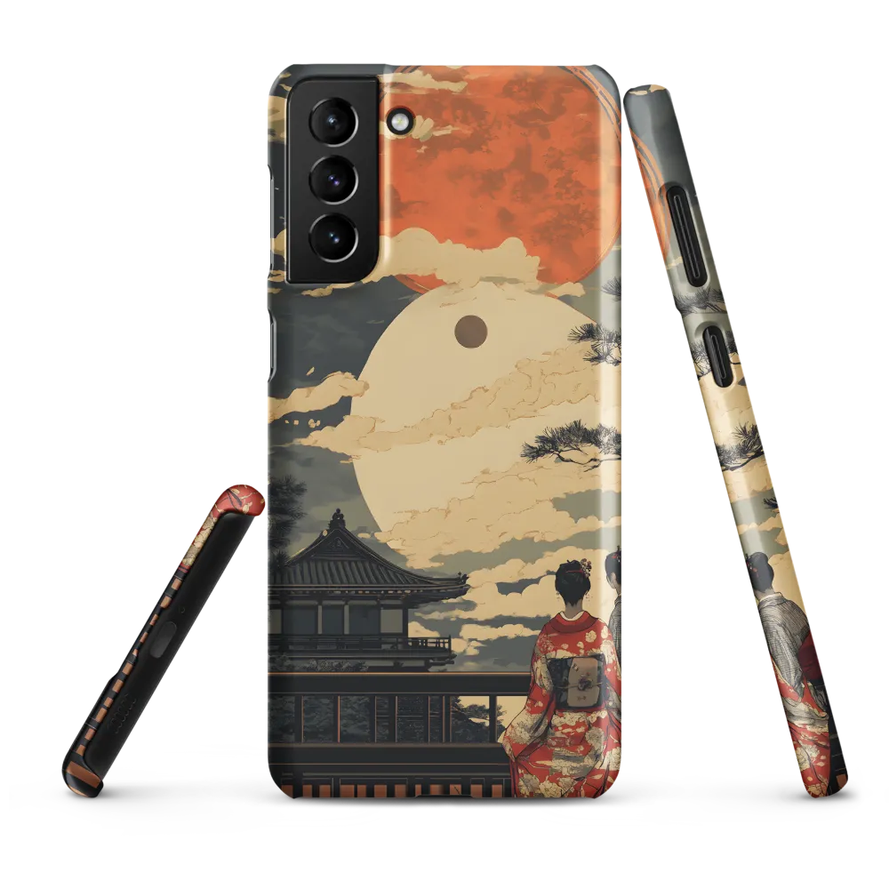 Under the Embrace of the Moon | Phone Case |  S21 Plus | Snap Case | Matte