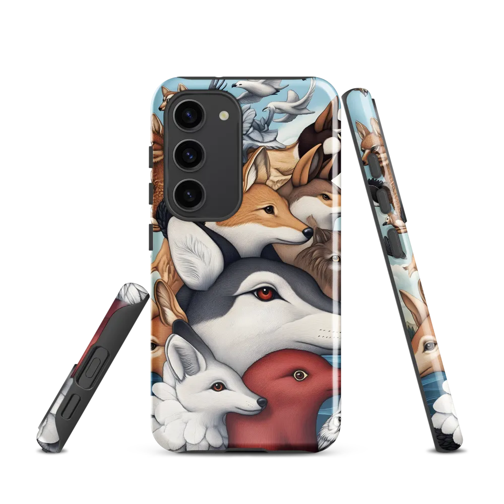 The Enchanted Animal Assembly | Phone Case |  S23 | Tough Case | Glossy