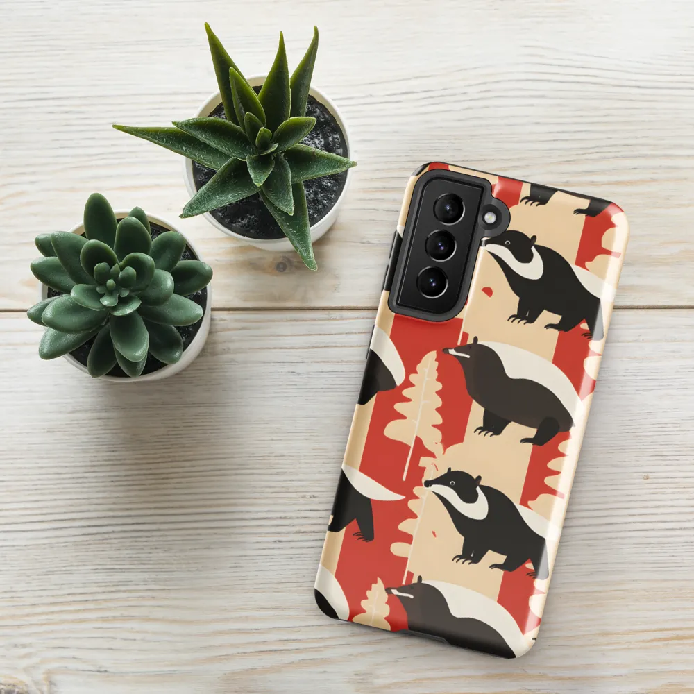 Wildlife Pattern: The Badger Tale
