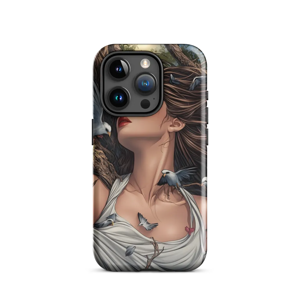 Embrace of Freedom | Phone Case |  15 Pro | Tough Case | Glossy