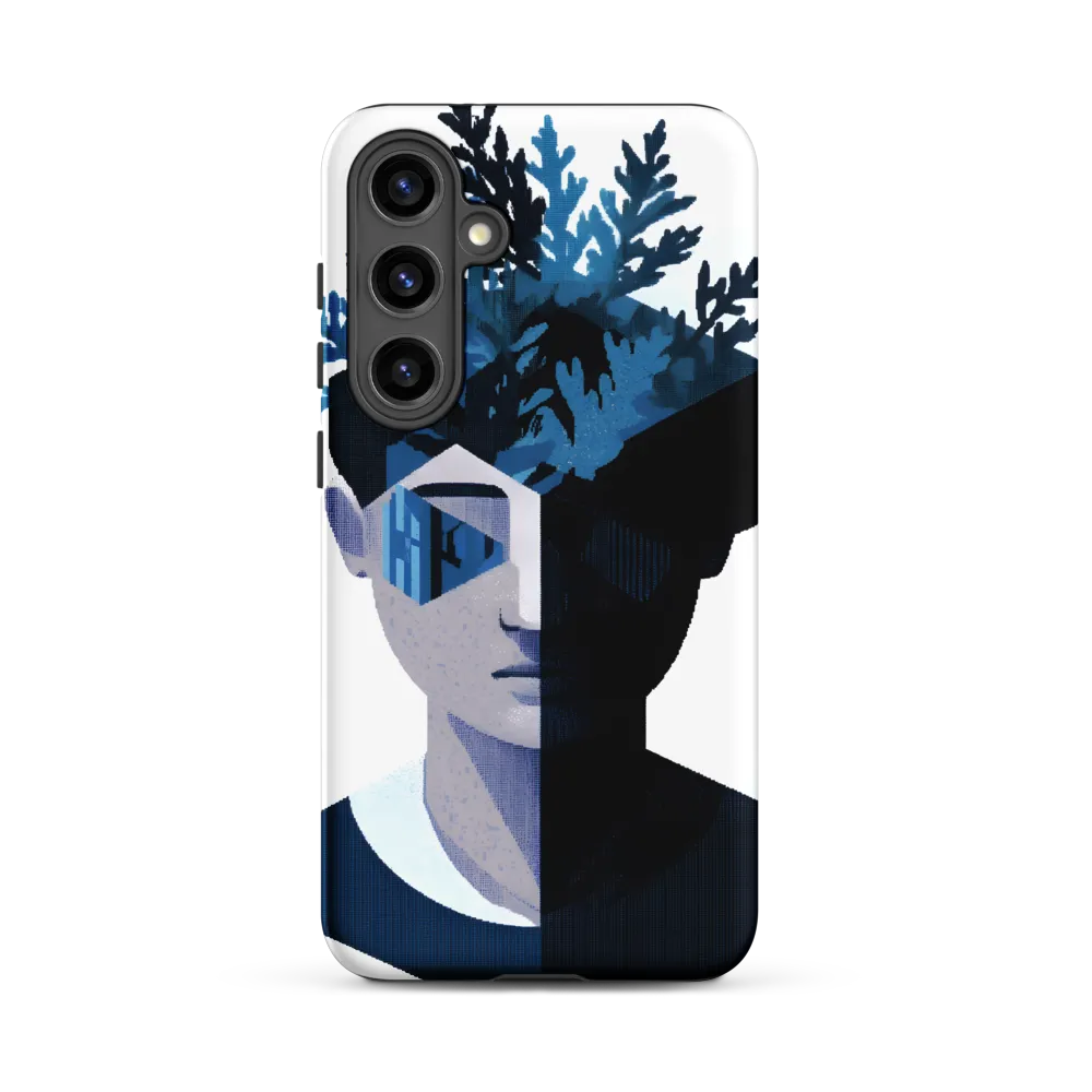Nature's Reflection in a Surreal Portrait