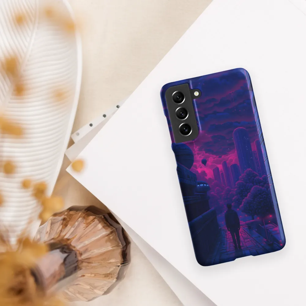 Lost in a Technological Dreamscape | Phone Case |  S21 FE | Snap Case | Matte