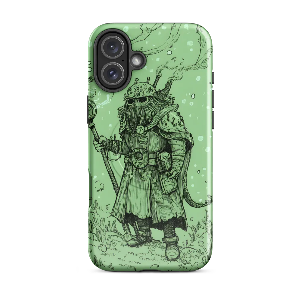 The Enigmatic Wizard | Phone Case |  16 Plus | MagSafe® Tough Case | Glossy
