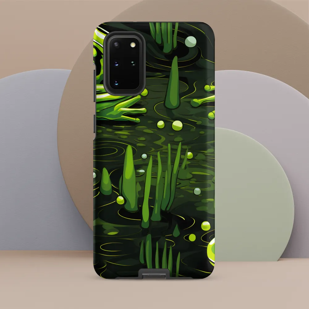 Green Harmony: Life Beneath the Surface