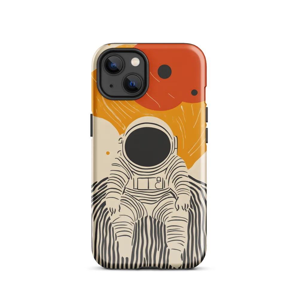 Astronaut in Cosmic Thoughts | Phone Case |  13 | Tough Case | Glossy