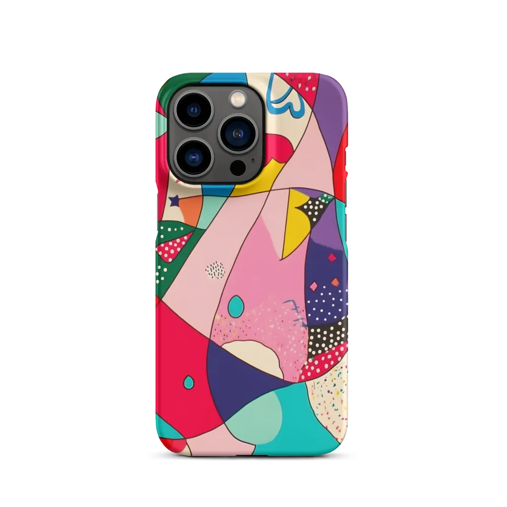 Playful Geometry in Color | Phone Case |  13 Pro | Snap Case | Matte