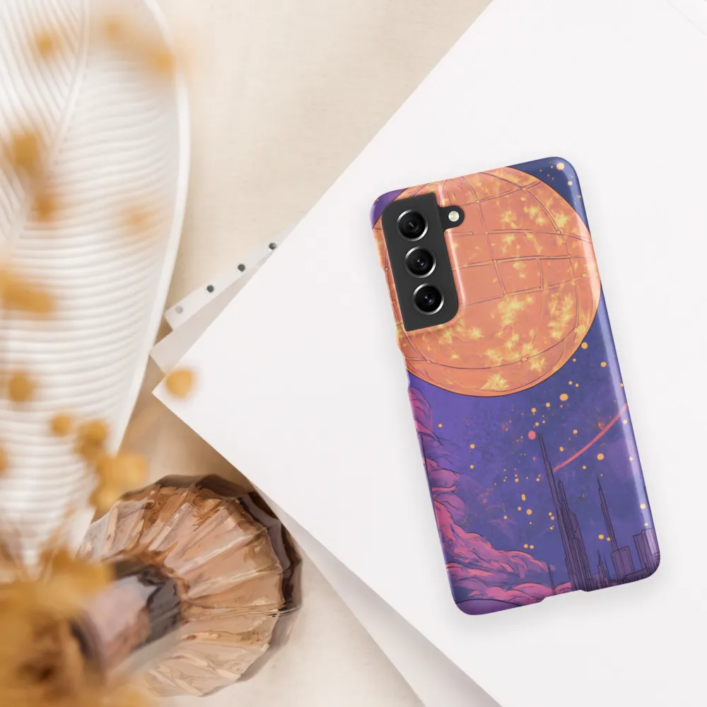 Celestial Cityscape: A Dance of Colors