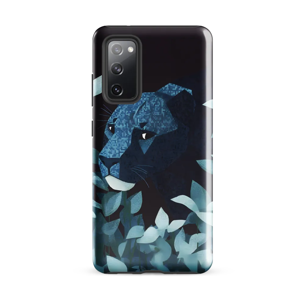 Lurking Blue: The Panther's Gaze