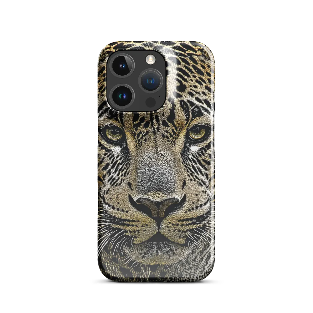 The Majestic Gaze: Portrait of a Leopard
