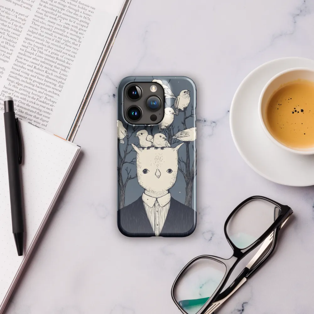 Whispers of the Avian Mind | Phone Case |  15 Pro | Snap Case | Glossy
