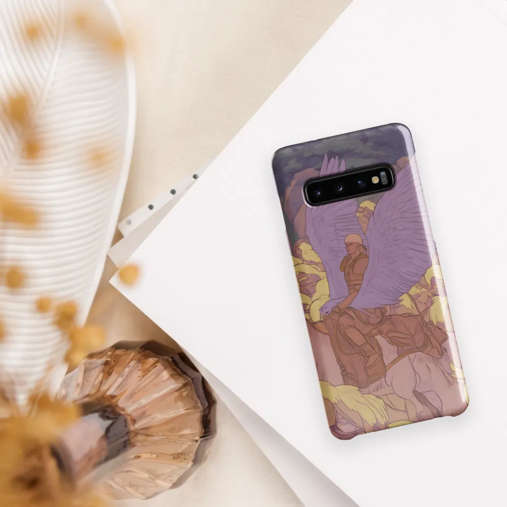 The Winged Guardian | Phone Case |  S10 | Snap Case | Glossy