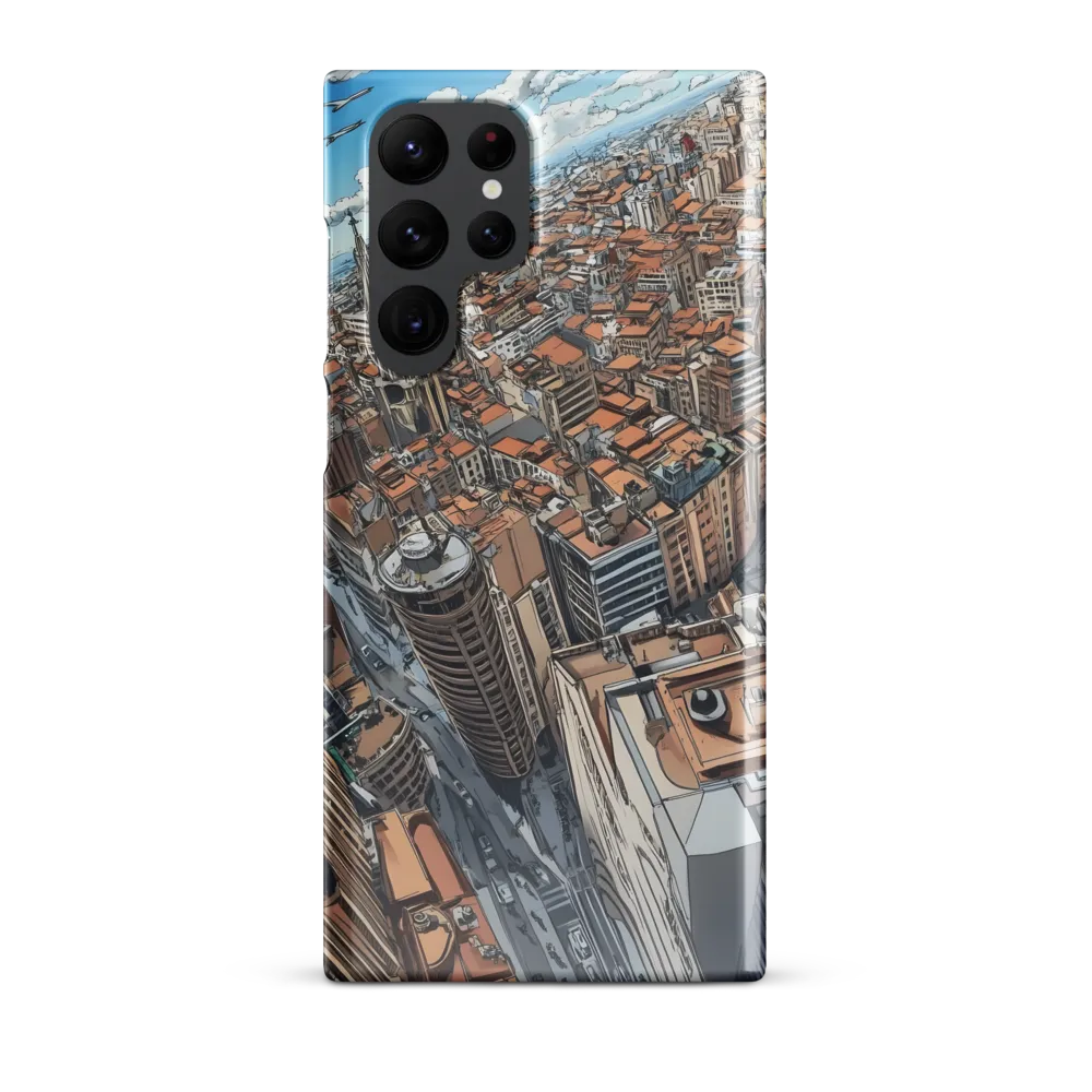 Aerial Symphony of Urban Life
